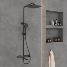 Душевая система 250 мм Vincea Cube VSFS-1C1MB