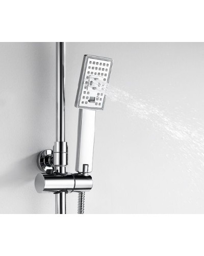 Душевая система WasserKRAFT Elbe A17702 Хром