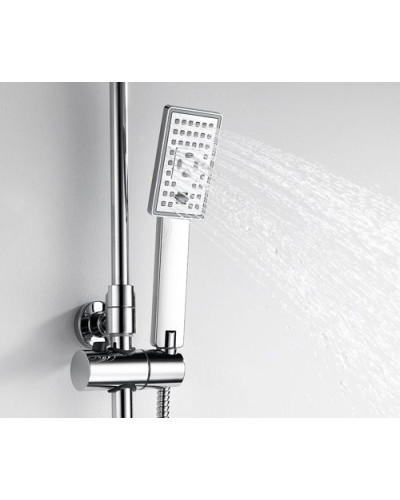 Душевая система WasserKRAFT Elbe A17702 Хром