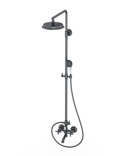 Душевая система WONZON & WOGHAND, Темный графит (WW-88739020-BGM)