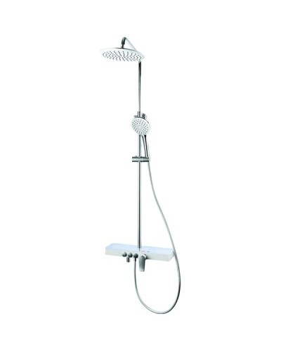 Душевая система Iddis Shelfy SHESB3Fi06 Белый Хром