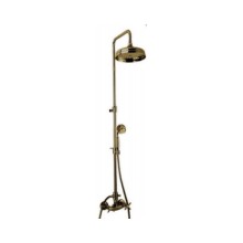Душевая стойка со смесителем, верхним и ручным душем CEZARES NOSTALGIA-CD-02-M