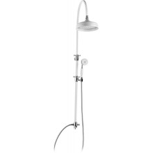 Душевая колонна с ручным и верхним душем Cezares CZR-CA-BLC