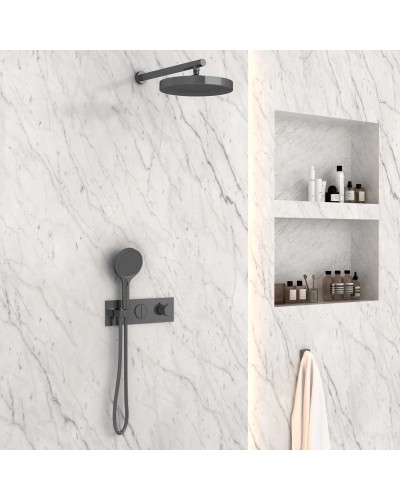 Душевой комплект 300 мм Vincea Inspire VSFW-422TI2GM