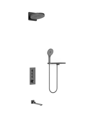 Душевой комплект 247 мм Vincea Inspire VSFW-433TI1RGM