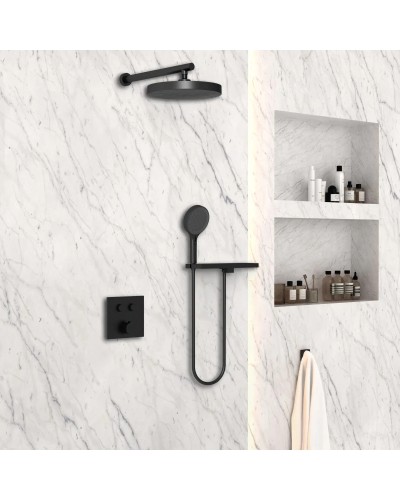 Душевой комплект 300 мм Vincea Inspire VSFW-4I212RMB