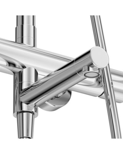 Душевая стойка со смесителем, верхним и ручным душем CEZARES RELAX-CVD-01