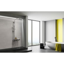 Душевая система Lemark Tropic LM7009C Хром Черный