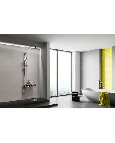 Душевая система Lemark Tropic LM7009C Хром Черный