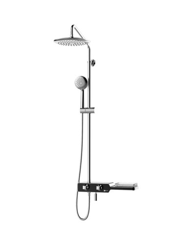 Душевая система Lemark Tropic LM7009C Хром Черный