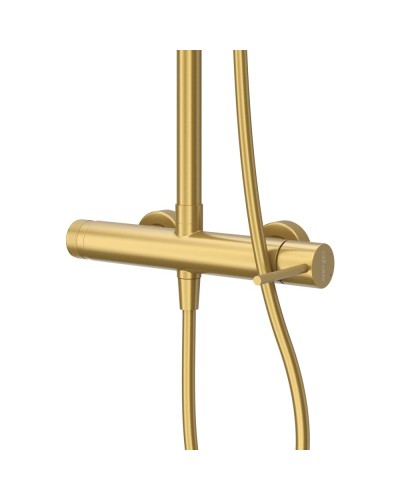 Душевая стойка со смесителем, верхним и ручным душем CEZARES RELAX-CD-BORO