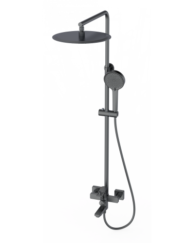 Душевая система Wonzon & Woghand, Темный графит (WW-88739010-BGM)