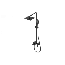 Душевая система Wonzon & Woghand, Черный матовый (WW-88047068-MB)