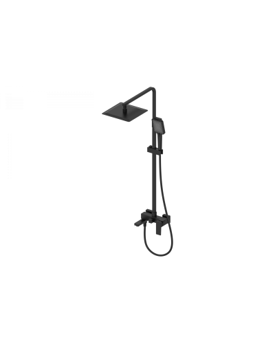 Душевая система Wonzon & Woghand, Черный матовый (WW-88047068-MB)