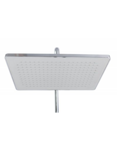 Душевая стойка со смесителем и изливом, верхним и ручным душем BelBagno ARDENTE-VSCM-CRM