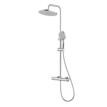 Душевая стойка со смесителем, верхним и ручным душем CEZARES RELAX-CD-01