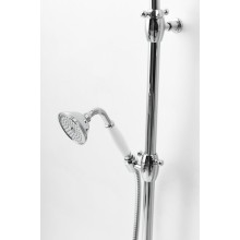 Душевая стойка с ручным и верхним душем с подводом воды из стены CEZARES ELITE-CAI-01-Bi