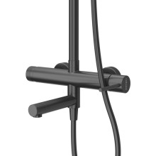 Душевая стойка со смесителем, верхним и ручным душем CEZARES RELAX-CVD-NOP