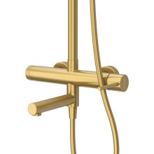 Душевая стойка со смесителем, верхним и ручным душем CEZARES RELAX-CVD-BORO