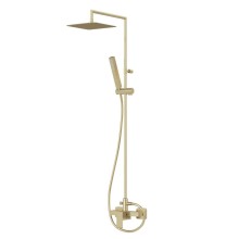 Душевая колонна со смесителем, верхний душ из нержавеющей стали CEZARES PORTA-CD-SR