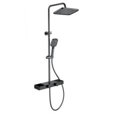 Душевая система с термостатом WONZON & WOGHAND, Темный графит (WW-B3552-BGG)