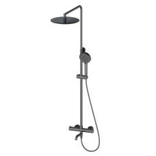 Душевая система с термостатом Wonzon & Woghand, Темный графит (WW-88739903-BGM)