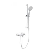 Смеситель для душа с гарнитуром WONZON & WOGHAND, Белый матовый (WW-B2052-A-MW)