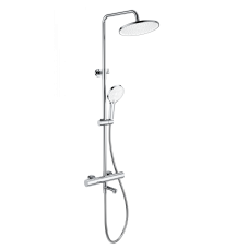 Душевая система с термостатом WONZON & WOGHAND, Хром (WW-B3069-CR)