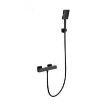 Смеситель для душа с термостатом WONZON & WOGHAND, Черный матовый (WW-B2062-A-MB)