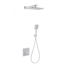 Душевая система с термостатом встраиваемая WONZON & WOGHAND, Белый матовый (WW-D2017-B-MW)