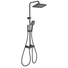Душевая система с термостатом WONZON & WOGHAND, Черный матовый (WW-B3112-MB)