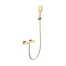 Смеситель для душа с термостатом WONZON & WOGHAND, Брашированное золото (WW-B2062-A-BG)