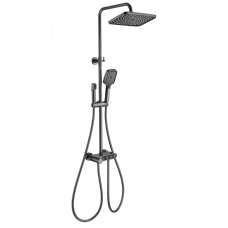 Душевая система с термостатом WONZON & WOGHAND, Темный графит (WW-B3112-BGG)
