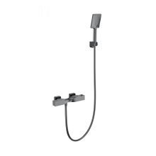 Смеситель для душа с термостатом WONZON & WOGHAND, Темный графит (WW-B2025-A-BGG)