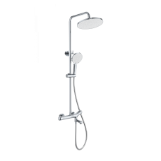 Душевая система с термостатом WONZON & WOGHAND, Хром (WW-B3057-A-CR)
