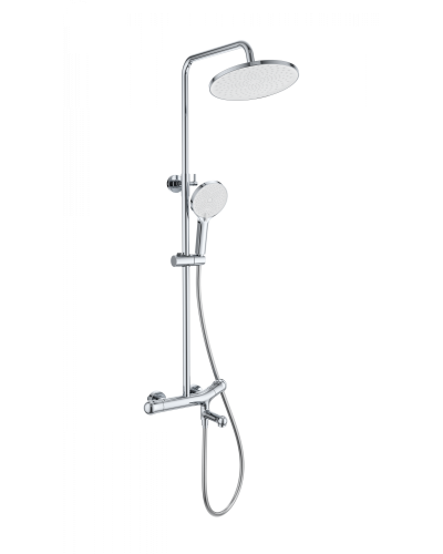 Душевая система с термостатом WONZON & WOGHAND, Хром (WW-B3057-A-CR)
