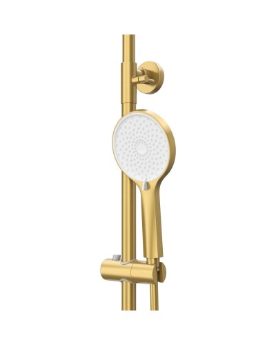 Душевая стойка со смесителем, верхним и ручным душем CEZARES RELAX-CD-BORO