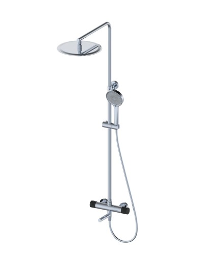 Душевая система с термостатом WONZON & WOGHAND, Хром (WW-88739902-CR)