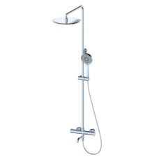 Душевая система с термостатом WONZON & WOGHAND, Хром (WW-88739903-CR)