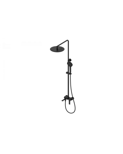 Душевая система Wonzon & Woghand, Черный матовый (WW-88047079-MB)