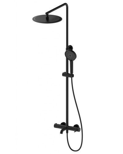 Душевая система WONZON & WOGHAND, Черный матовый (WW-88739017-MB)