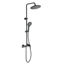 Душевая система WONZON & WOGHAND, Черный матовый (WW-B3517-MB)