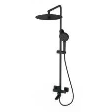 Душевая система WONZON & WOGHAND, Черный матовый (WW-88739010-MB)