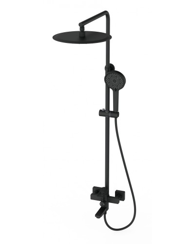 Душевая система WONZON & WOGHAND, Черный матовый (WW-88739010-MB)