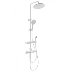 Душевая система с гигиеническим душем и термостатом WONZON & WOGHAND, Белый матовый (WW-C3011-A1-MW)