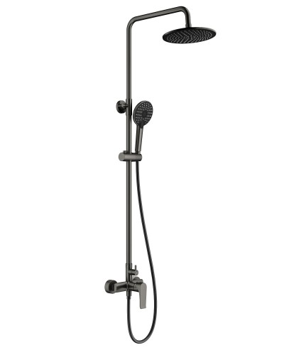 Душевая система WONZON & WOGHAND, Темный графит (WW-A30103-BGG)