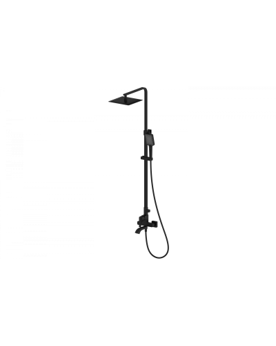 Душевая система Wonzon & Woghand, Черный матовый (WW-88047072-MB)