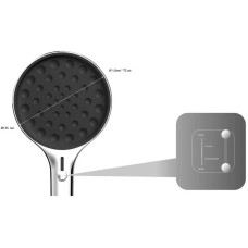 Душевой гарнитур Vincea Inspire VSHN-3I2HCH 4 режима, хром