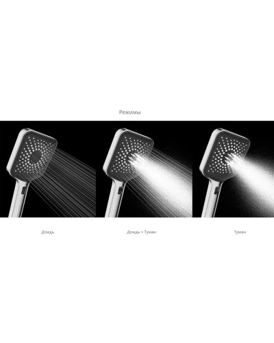 Душевой гарнитур Vincea Inspire VSHN-3I4HCH 3 режима, хром