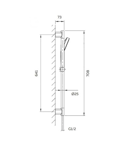 Душевой гарнитур AltroBagno AltroBagnoSS030303Cr